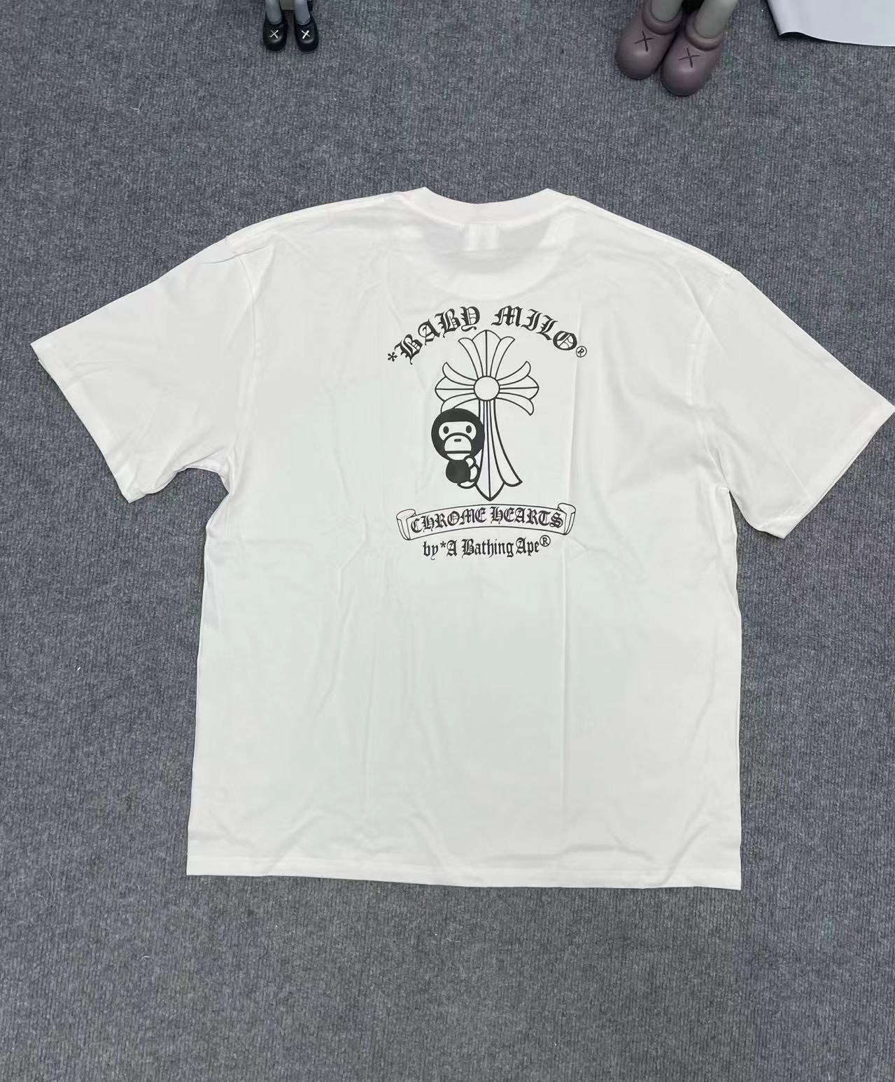 Bape classic horse hoof collaboration ape tshirt