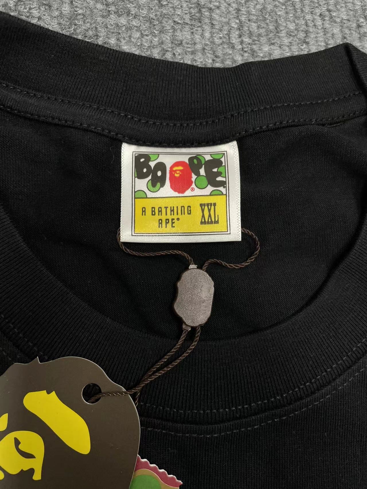 Bape classic horse hoof collaboration ape tshirt