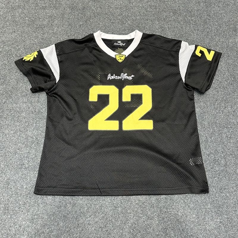 Broken planet embroidery logo American 22 letters tees