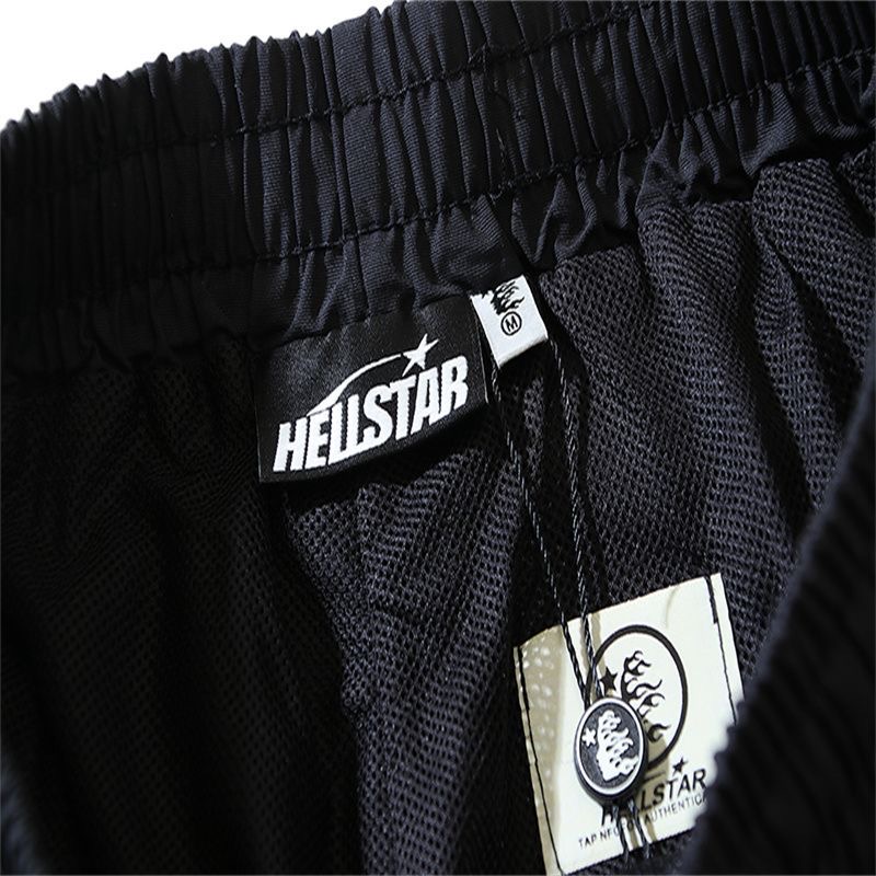 Hellstar retro skull print shorts