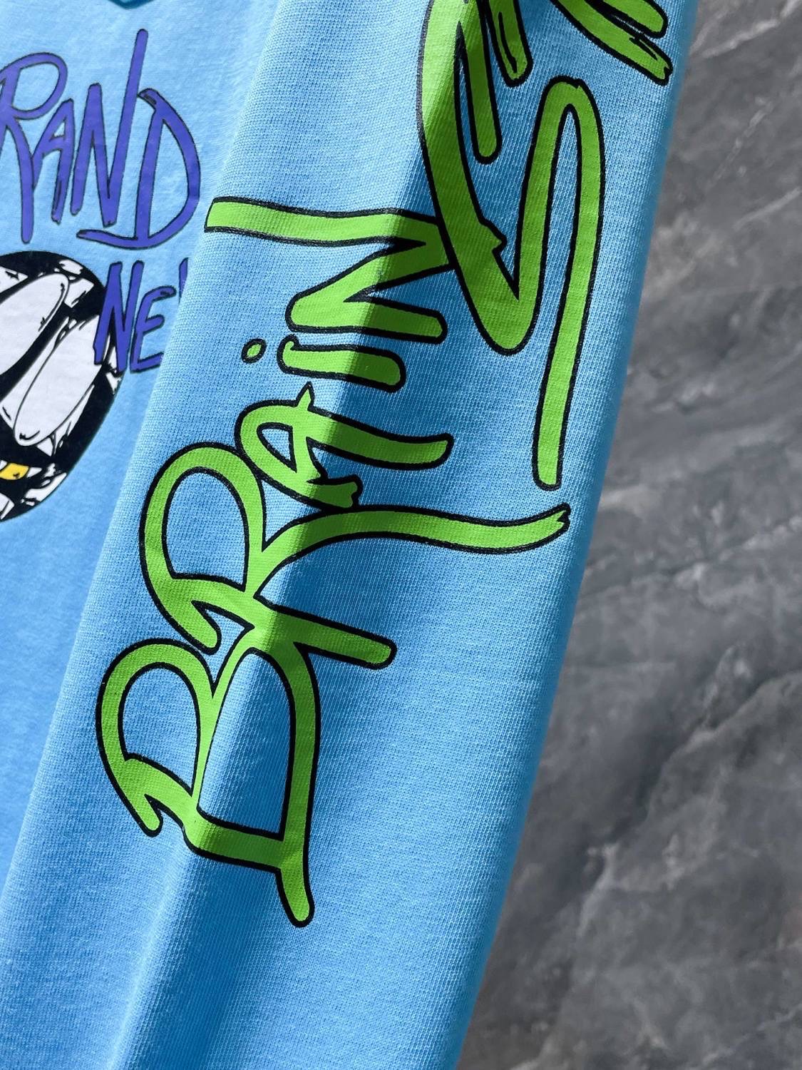 chrome heart blue matty brain new long sleeve