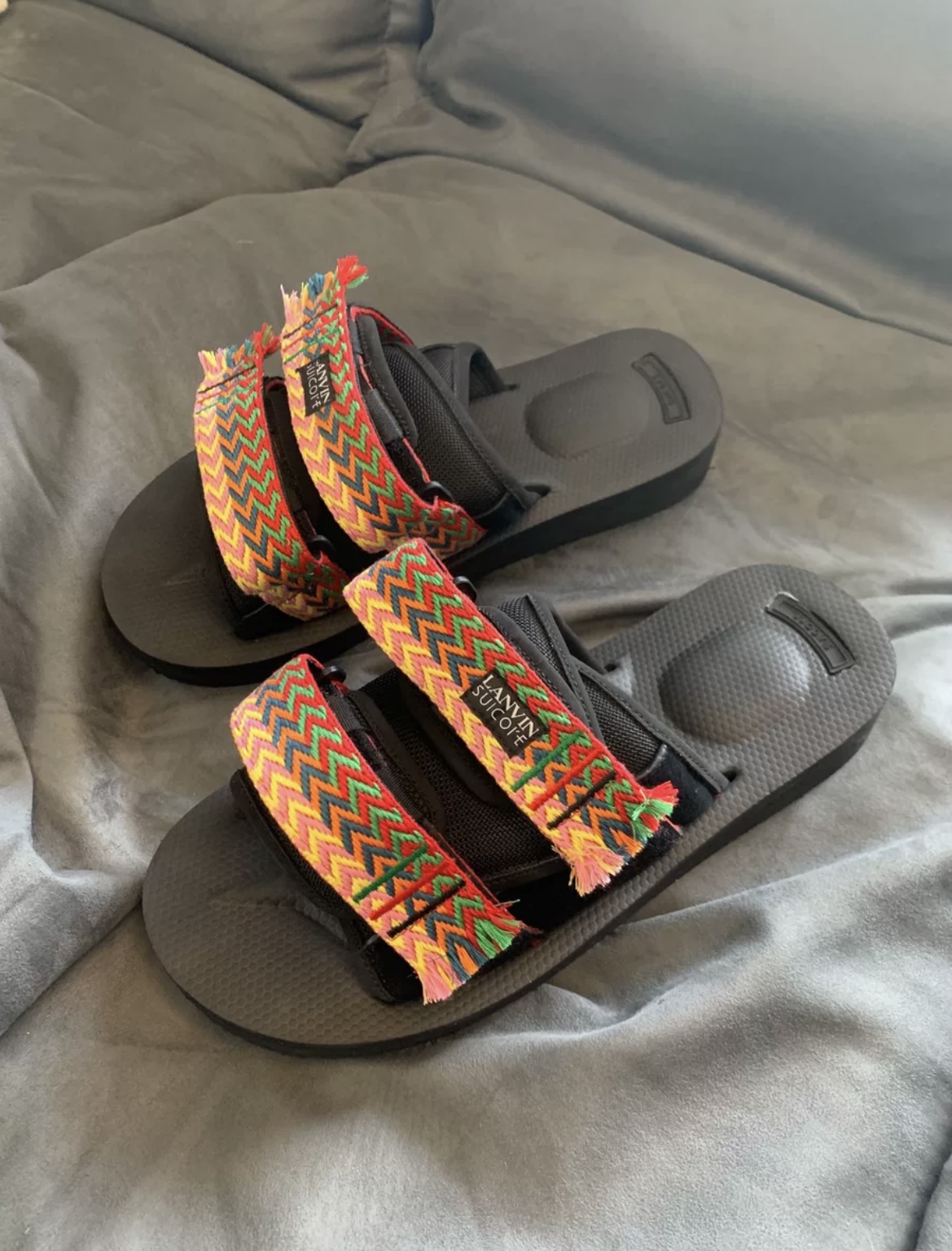 LANVIN Suicoke Curb Slide