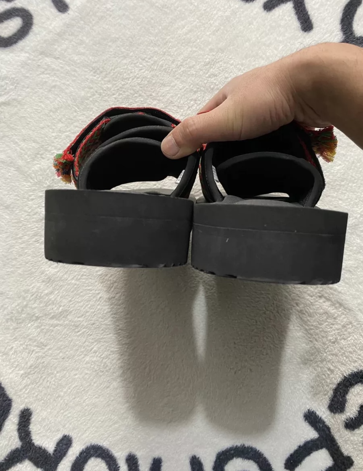 LANVIN Suicoke Curb Slide