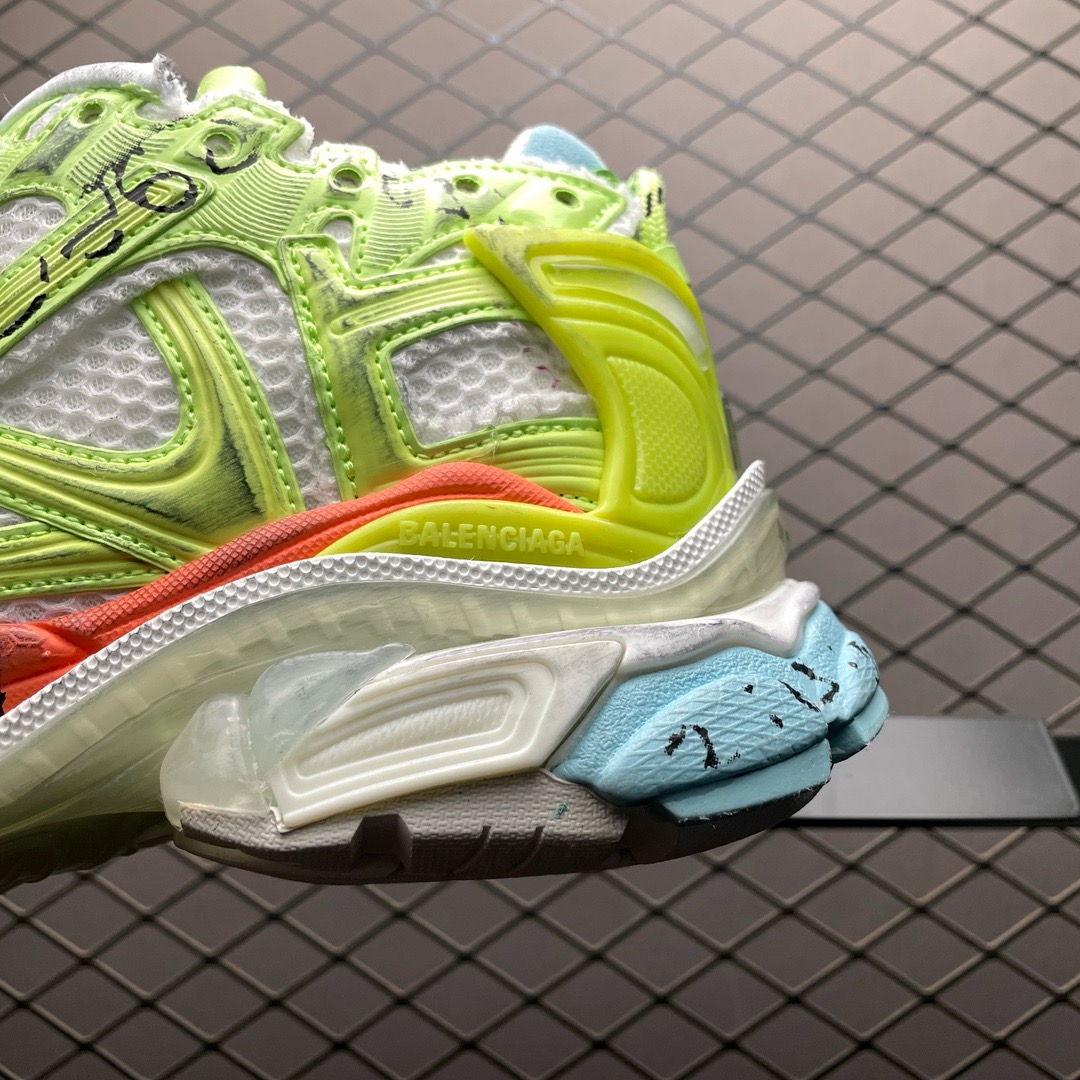 Balenciaga broken runner VG vision shoes