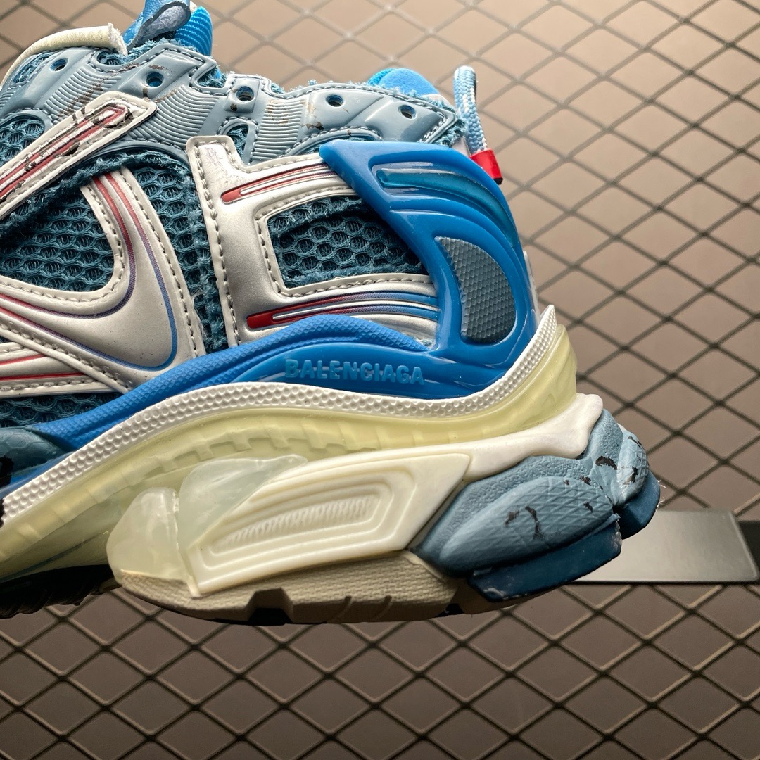 Balenciaga broken runner VG vision shoes