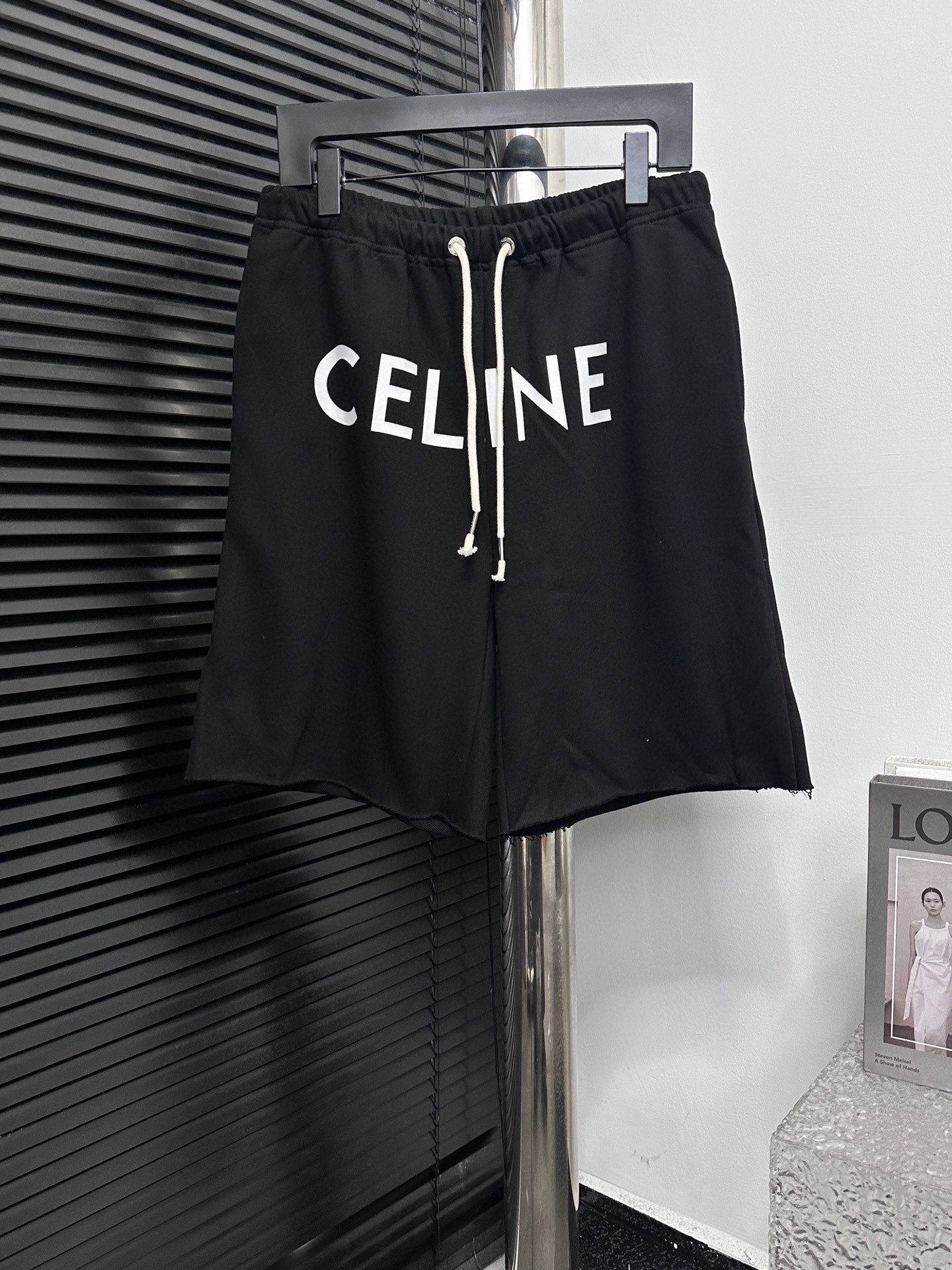 Celine 2025 summer new alphabet print shorts