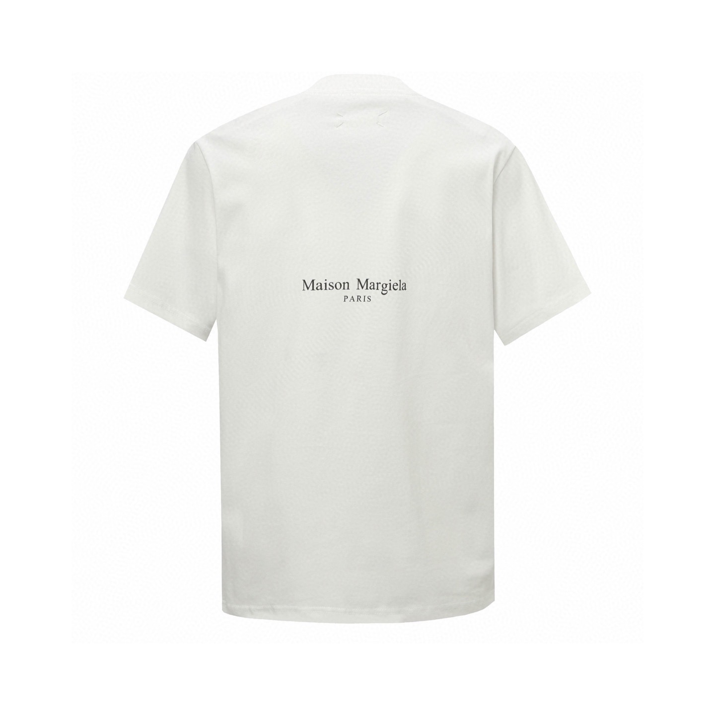 Maison Margiela 25fw graffiti letter round neck tees