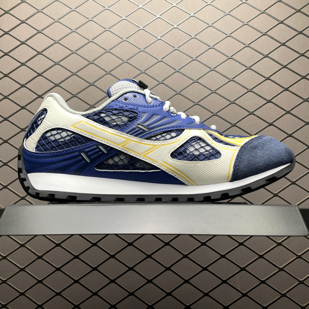 Bottega Veneta Orbit Runner Navy Shoes