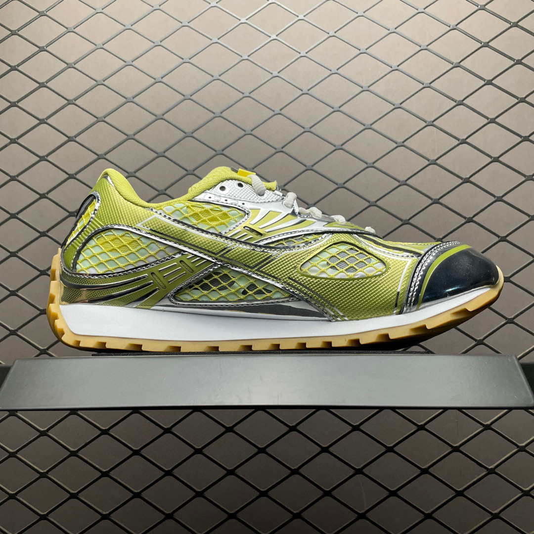 Bottega Veneta Orbit Runner Light Green Shoes