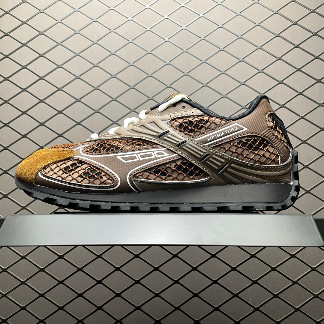 Bottega Veneta Orbit Runner Brown Shoes