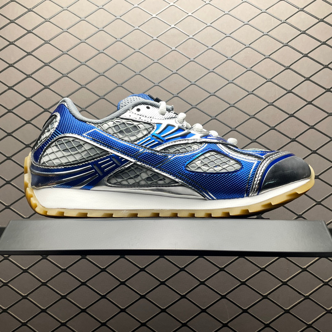 Bottega Veneta Orbit Runner Blue Shoes