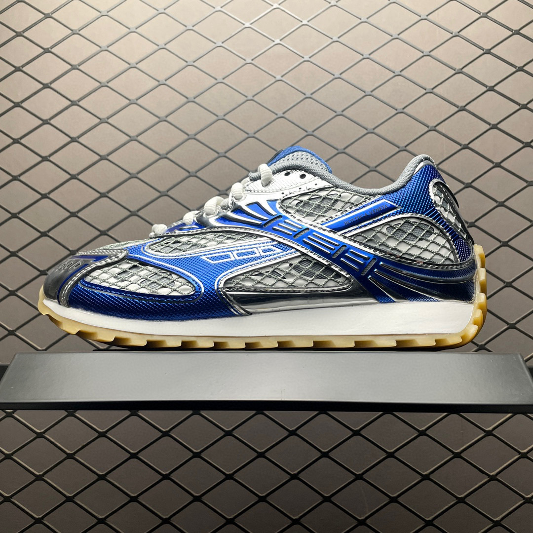 Bottega Veneta Orbit Runner Blue Shoes