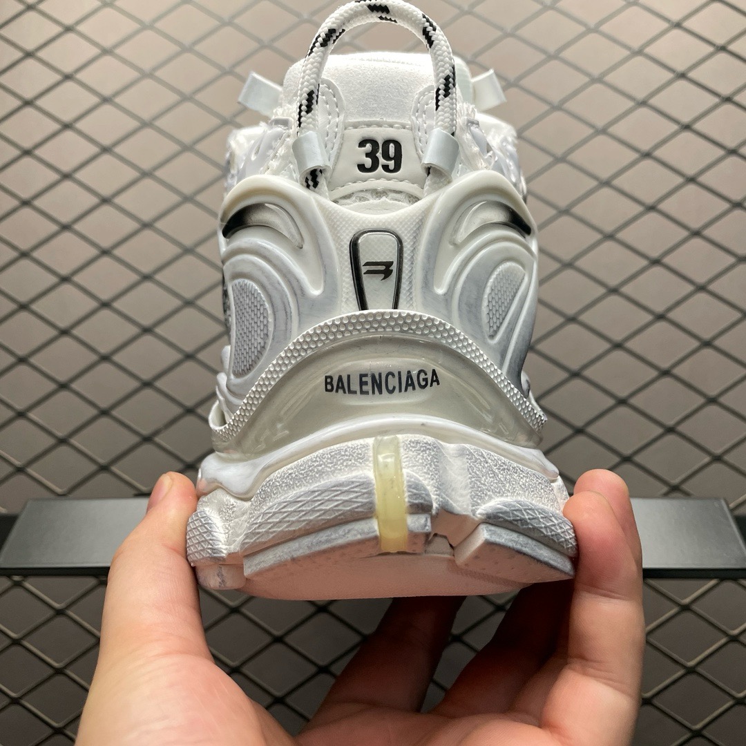 Balenciaga runner broken handmade aging effect shoes