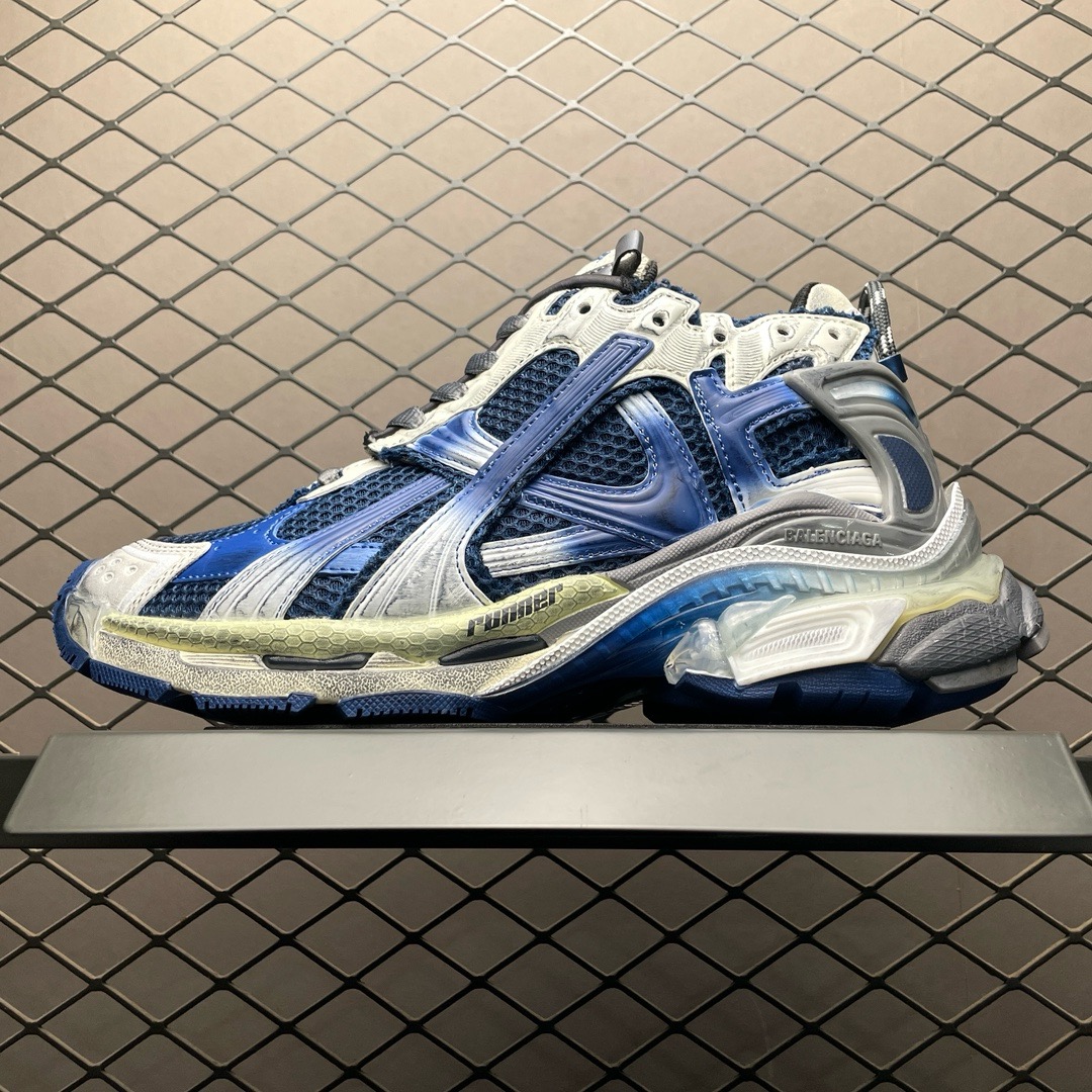 Balenciaga runner broken handmade aging effect shoes