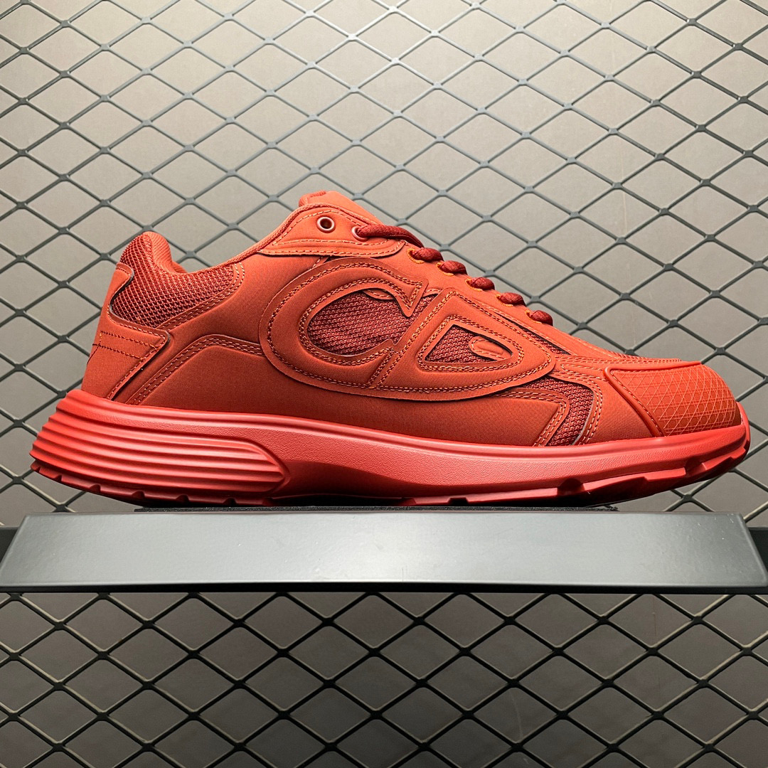 Dior B30 & Stone Island Sneaker Red