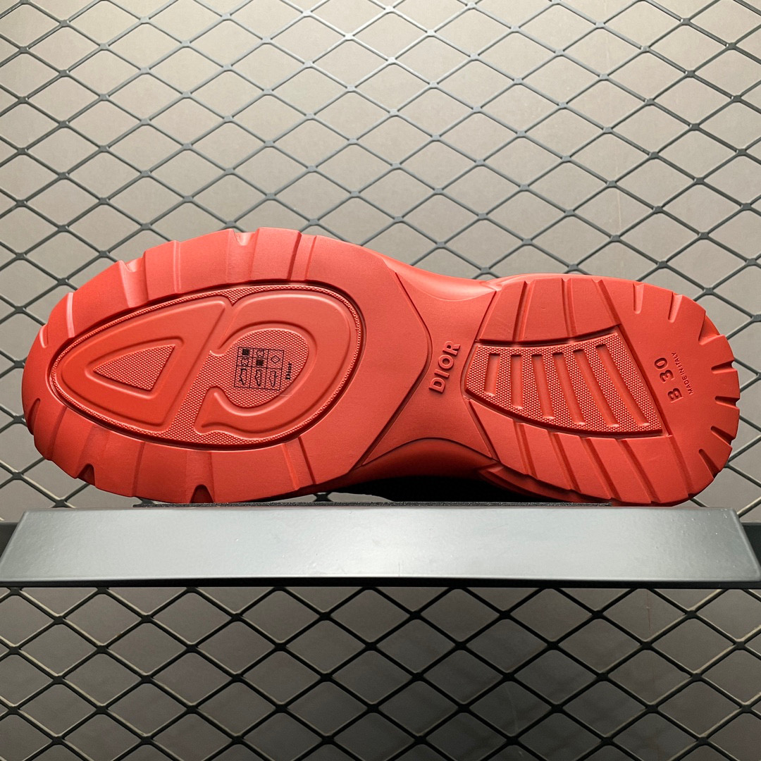 Dior B30 & Stone Island Sneaker Red