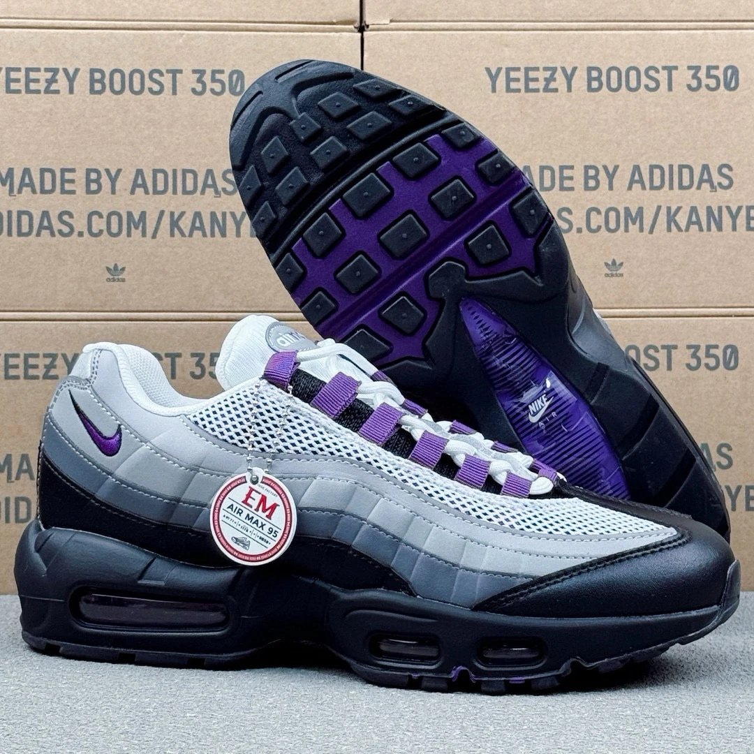 Air Max 95 Grey & Purple