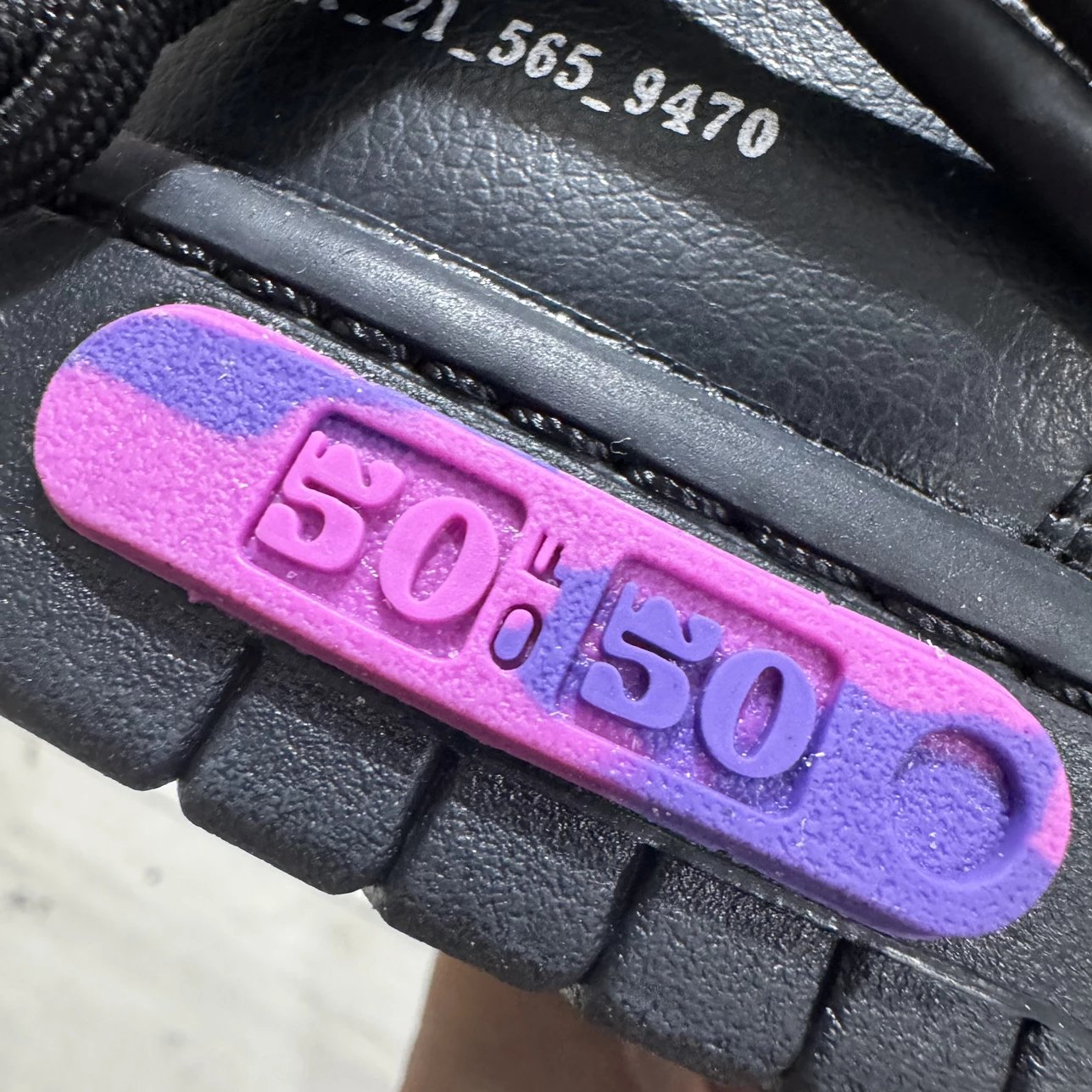 Off White & NK Dunk SB The 50 (50:50) Black