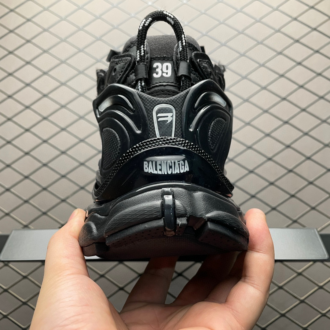 Under Armour & Balenciaga Runner Black