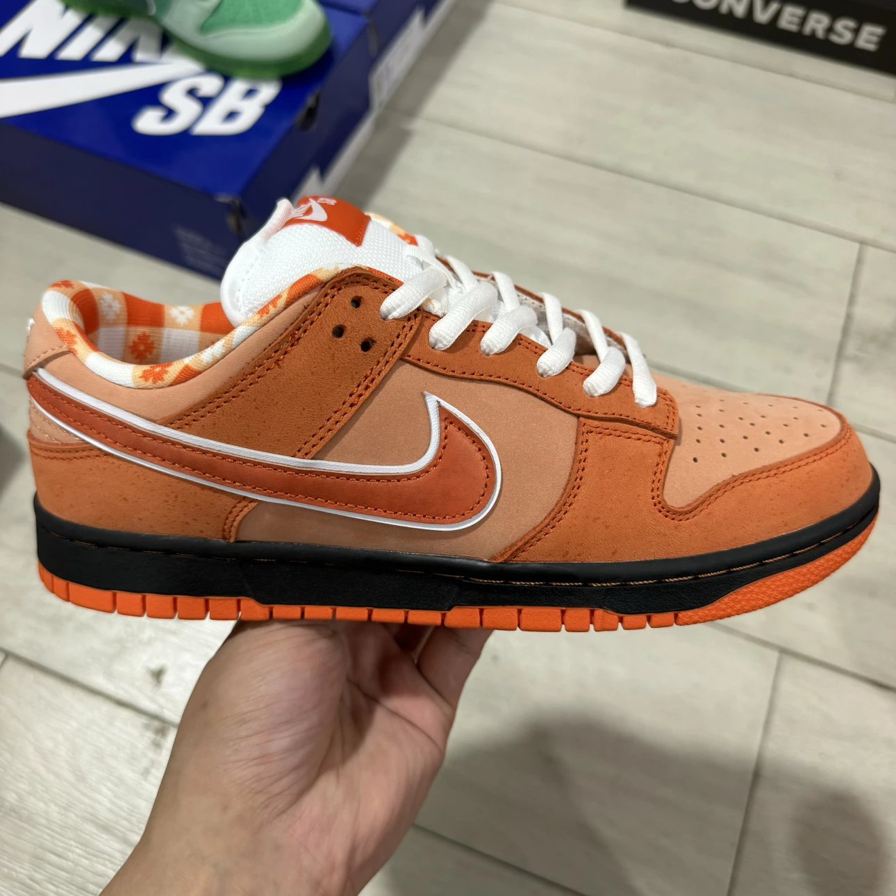 Concepts Nike SB Dunk Low Orange Color