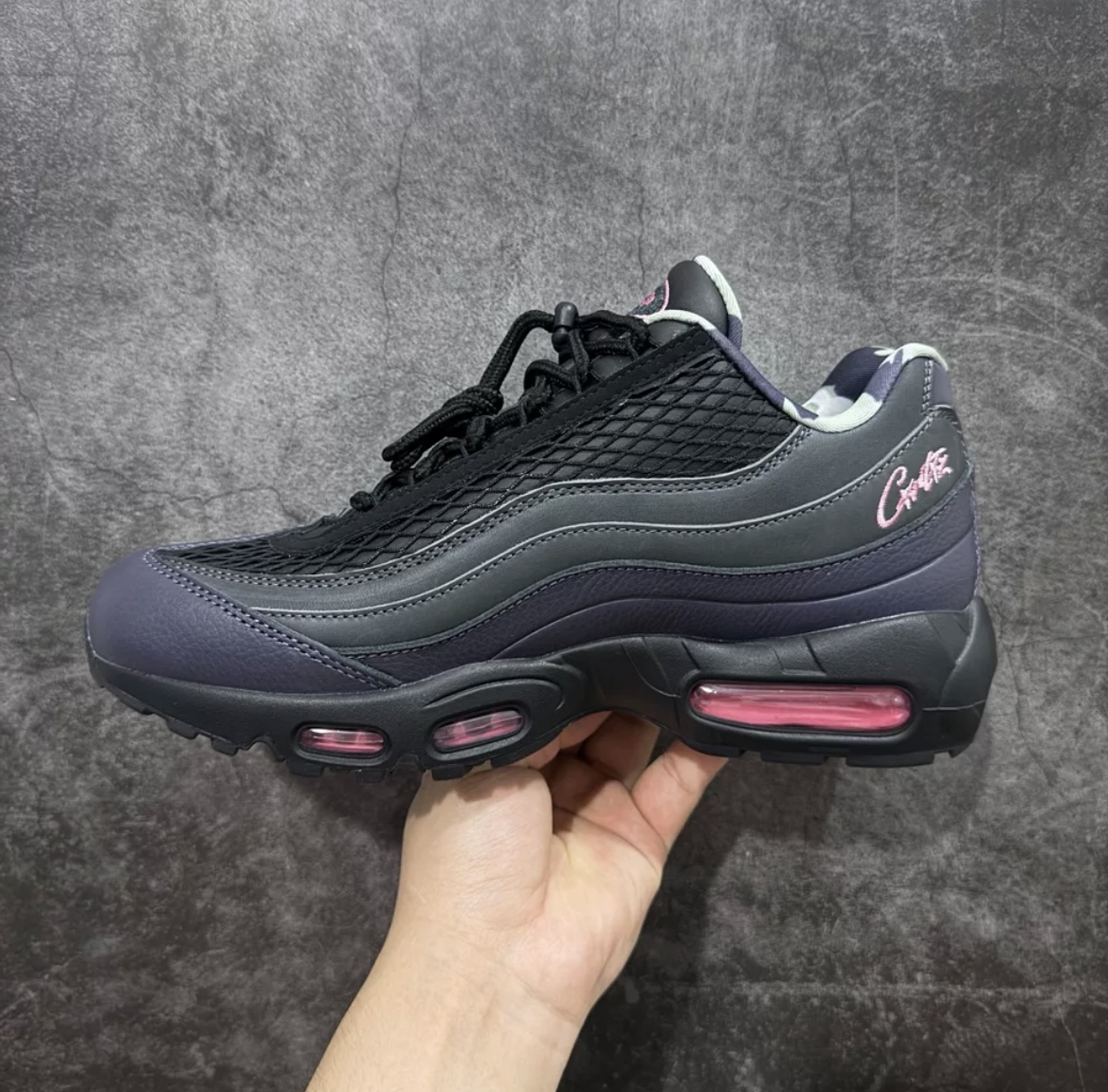 Nike Air Max 95 & Corteiz Navy Pink