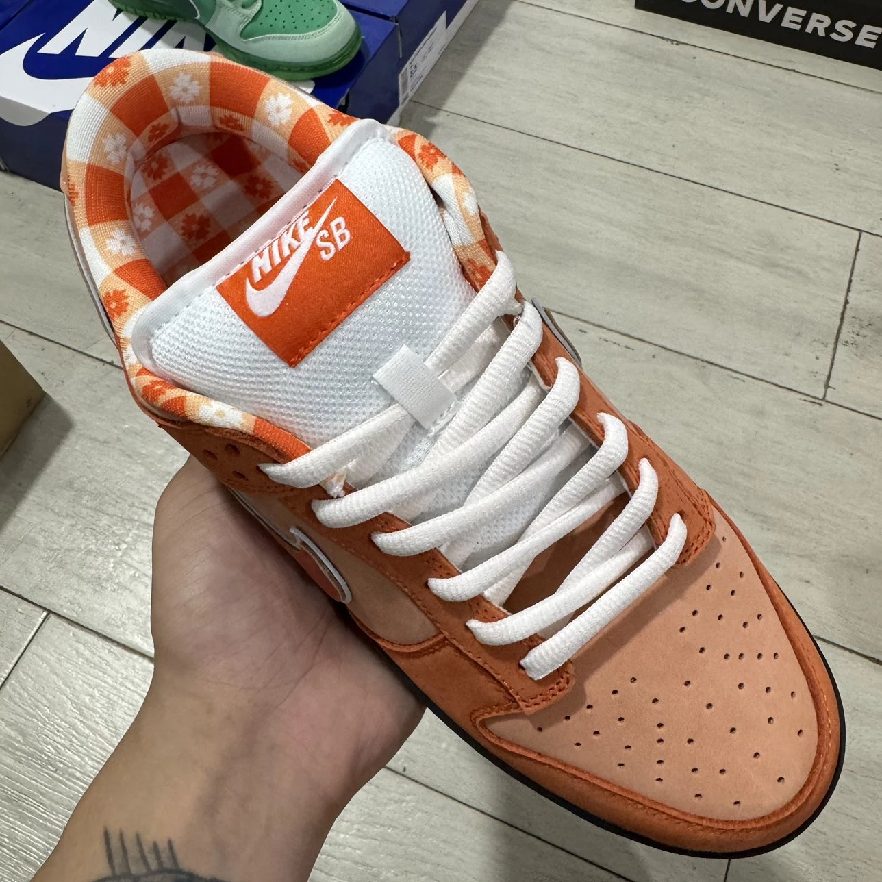 Concepts Nike SB Dunk Low Orange Color