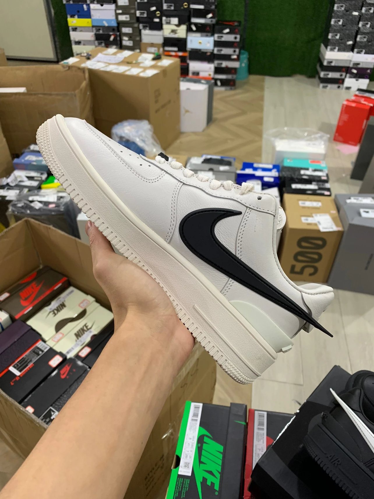 Air Force 1 & AMBUSH Sneakers White