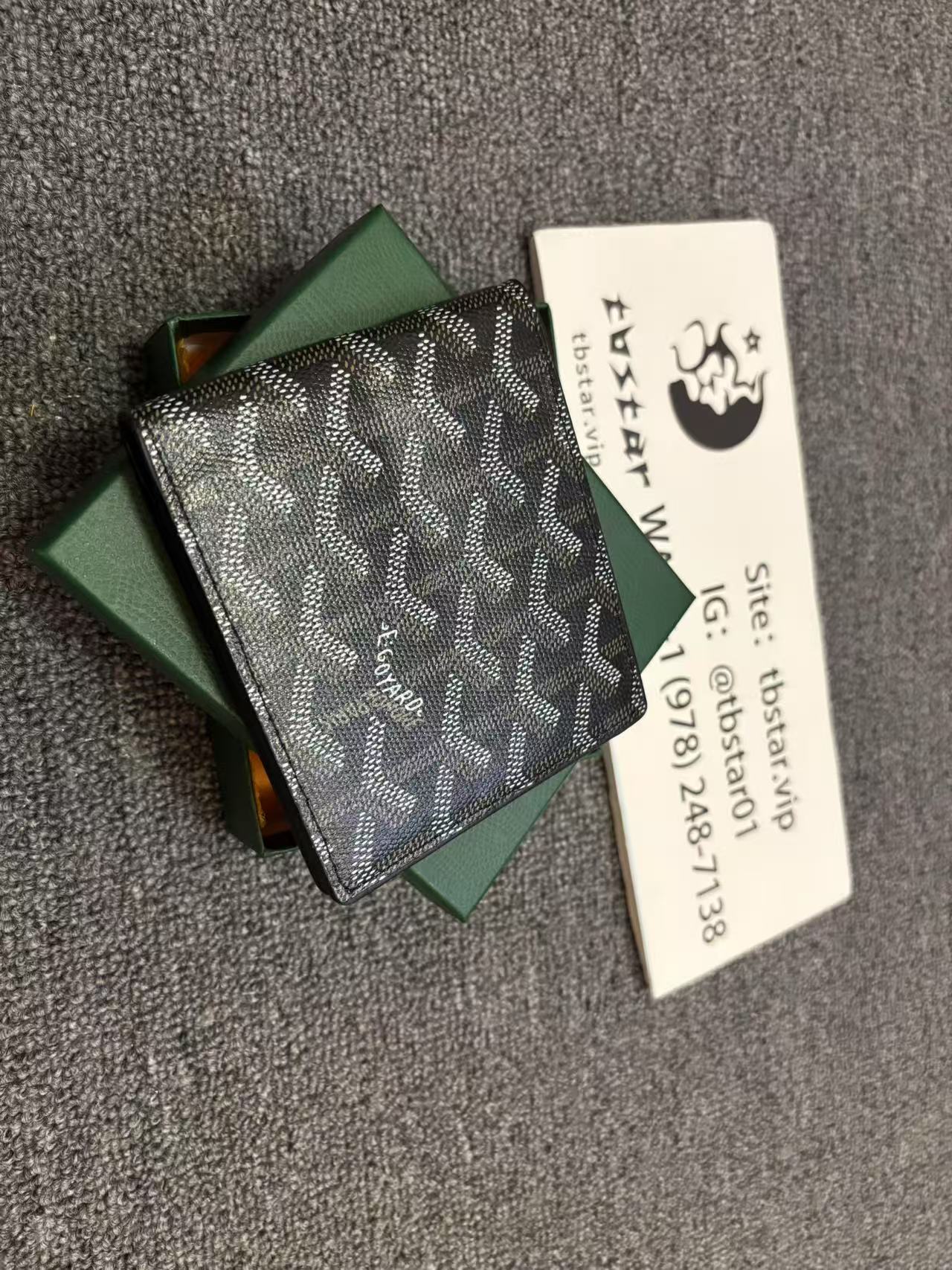 Goyard Wallet Classic Black with box