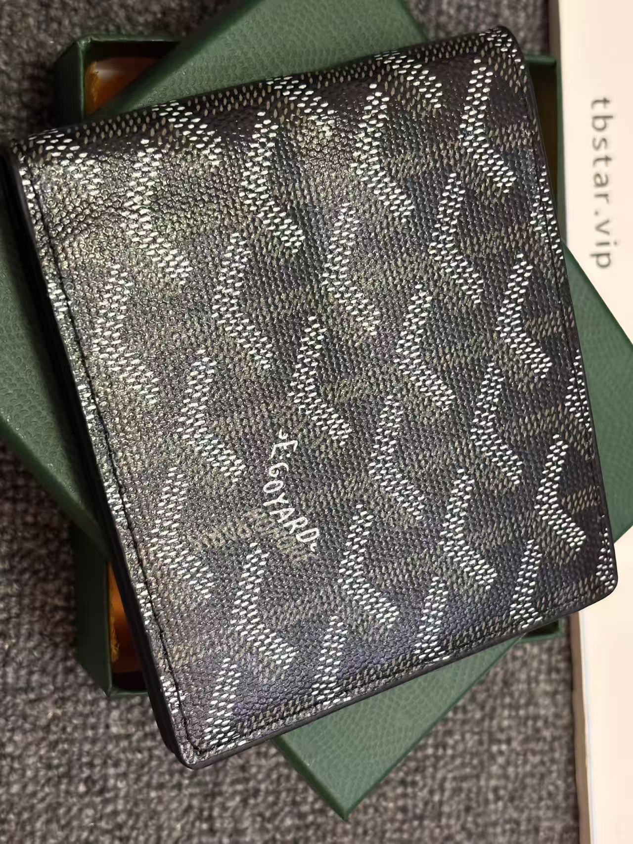 Goyard Wallet Classic Black with box
