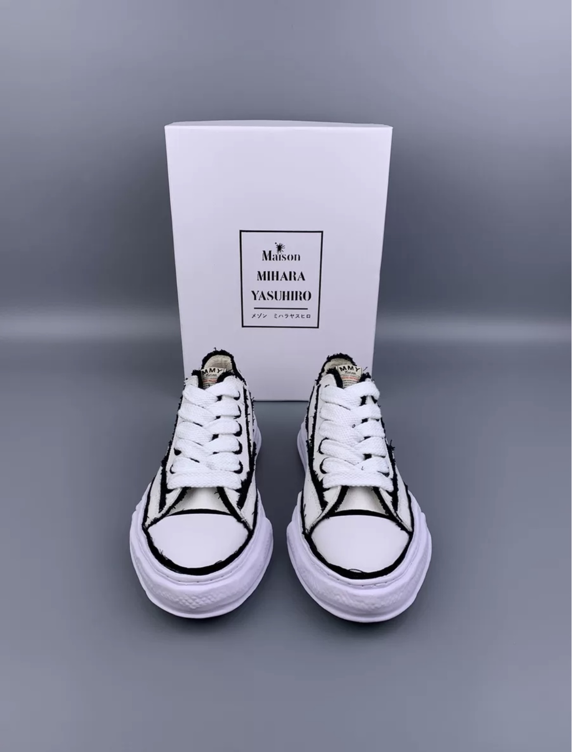MAISON MIHARA YASUHIRO Sneaker White mix Black