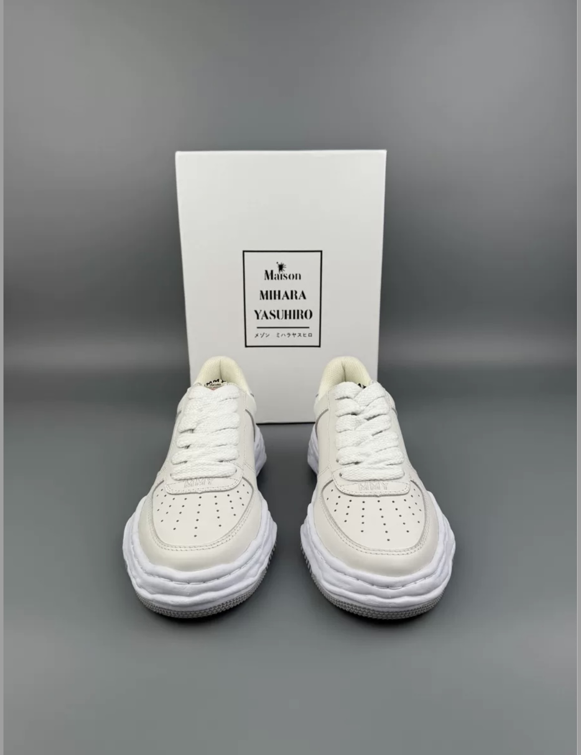 MAISON MIHARA YASUHIRO Sneaker Leather one Beige