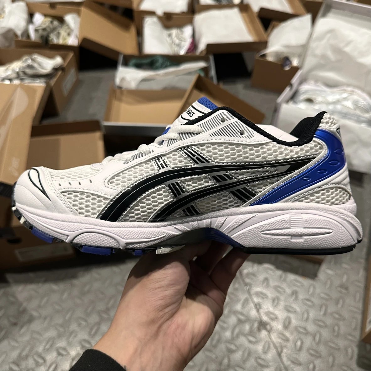 ASICS Gel Kayano 14 White Blue