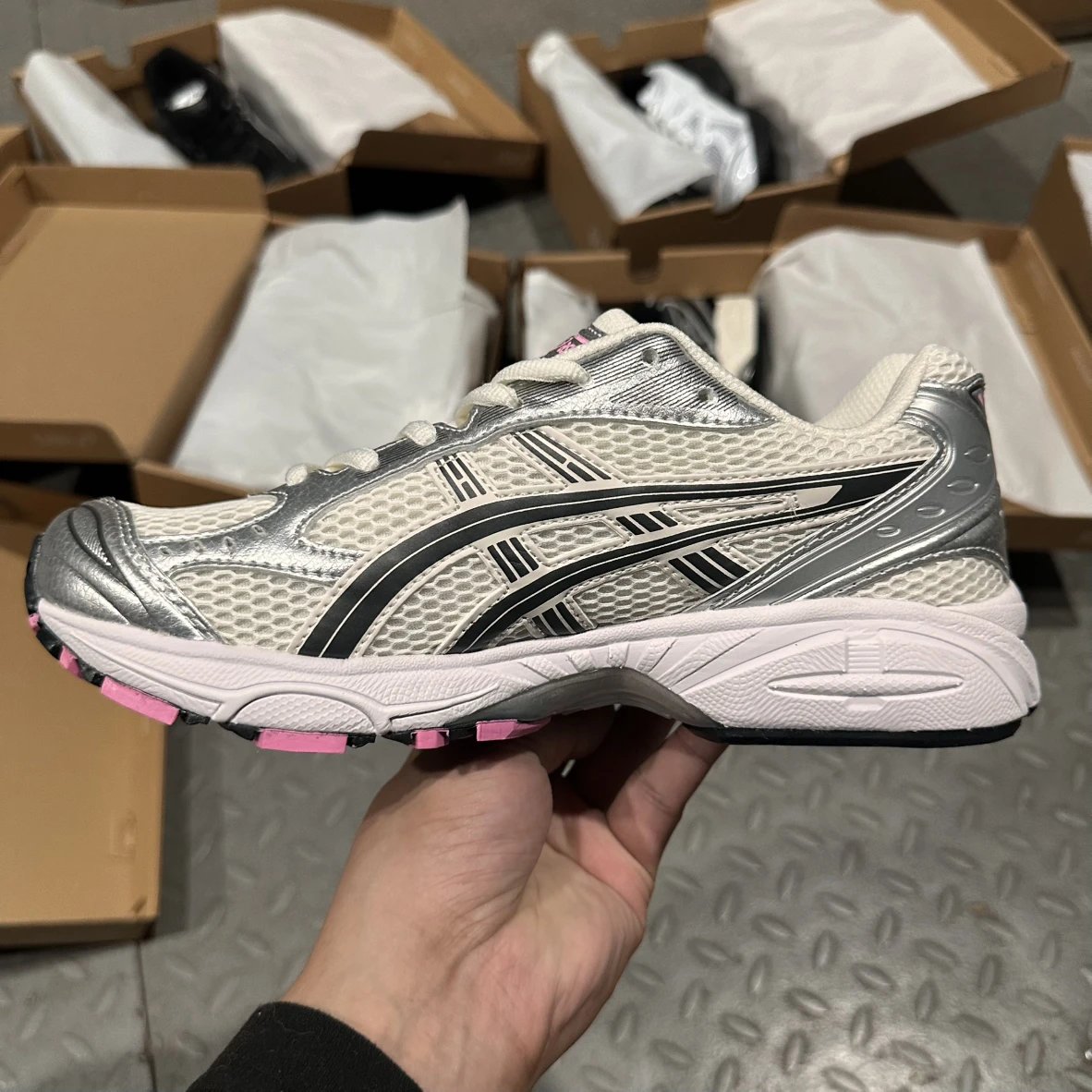 ASICS Gel Kayano 14 Pink Bottom