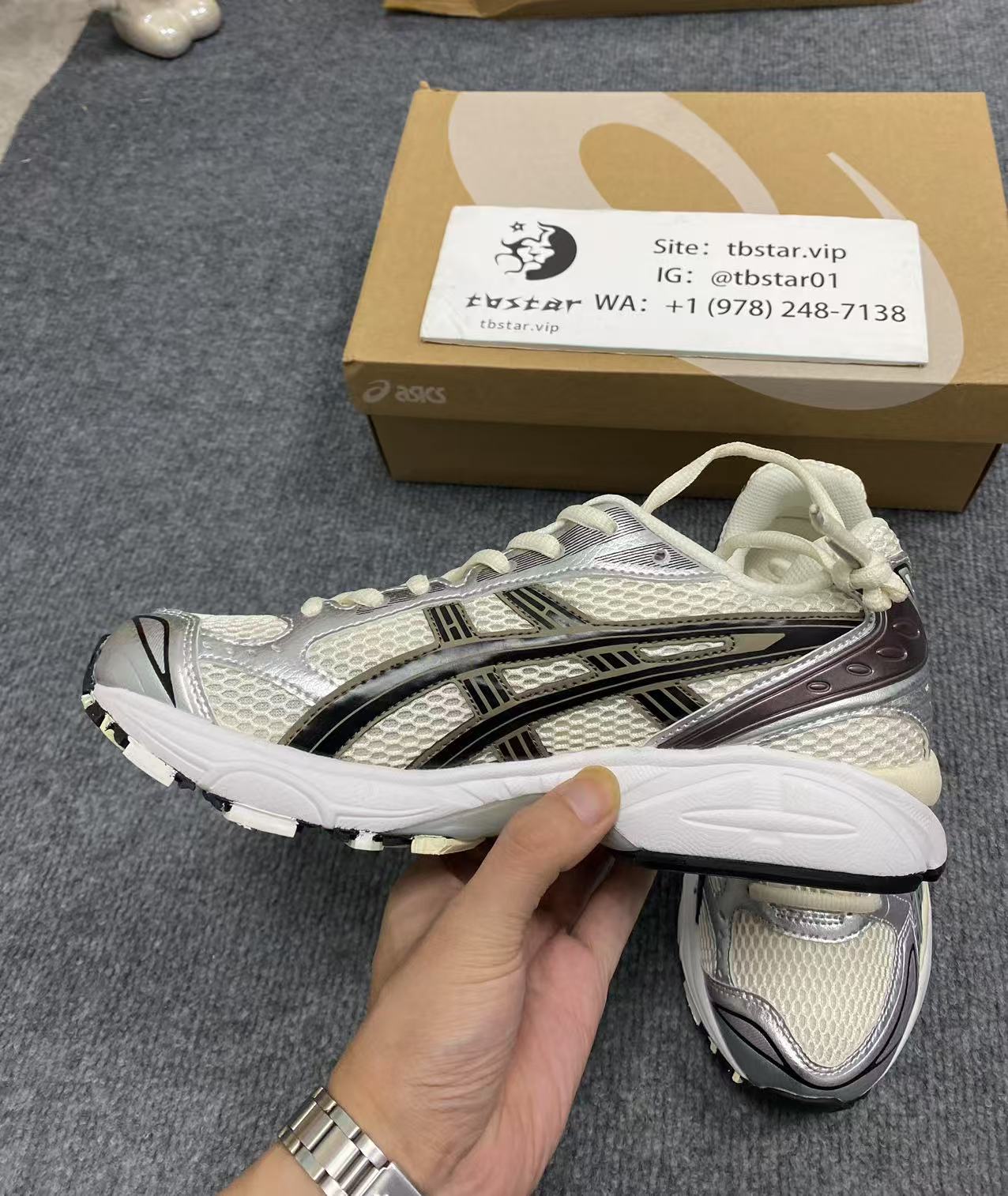 ASICS Gel Kayano 14 Silver Beige