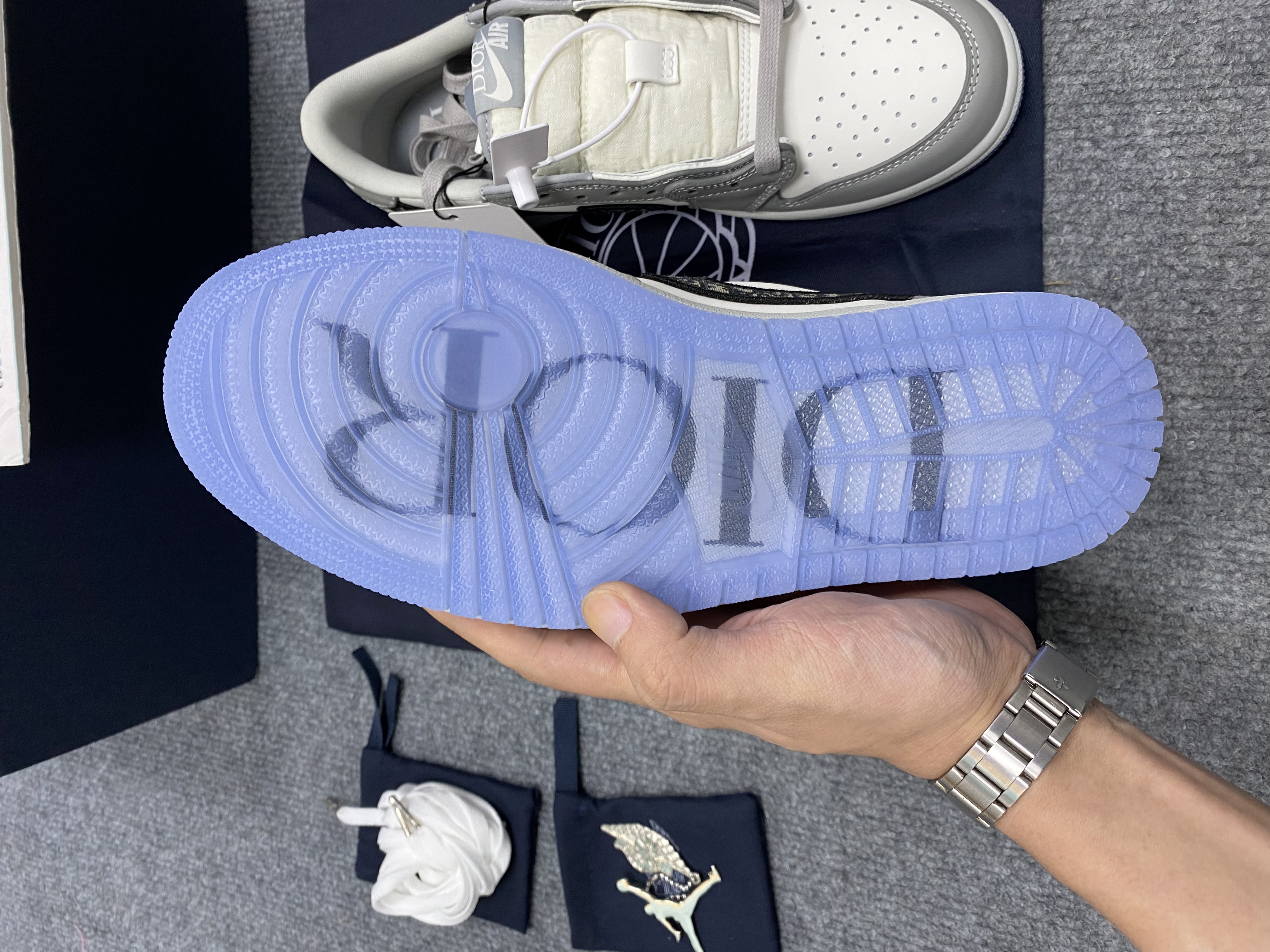 Dior & Air Jordan 1 Sneaker
