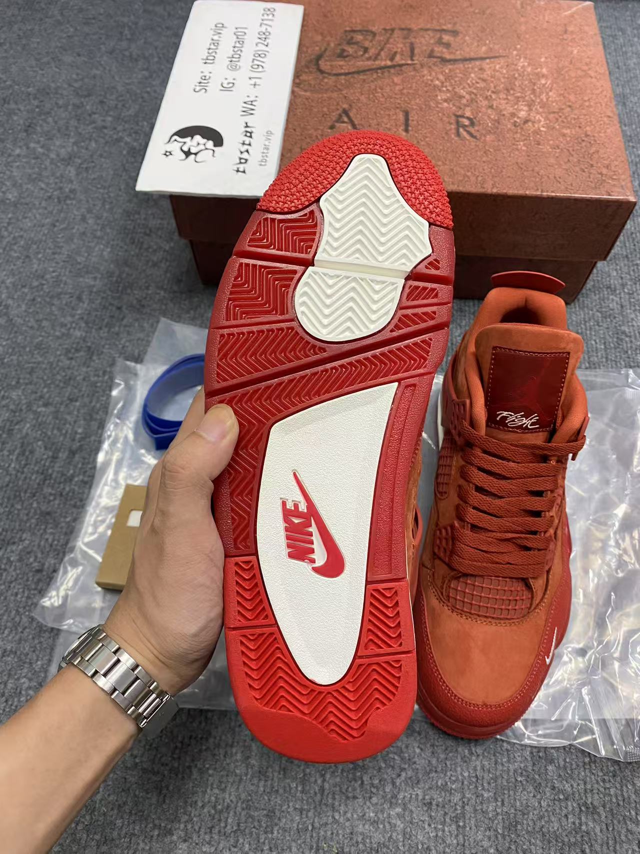 Nigel Sylvester & AIr Jordan 4 Brick by Brick