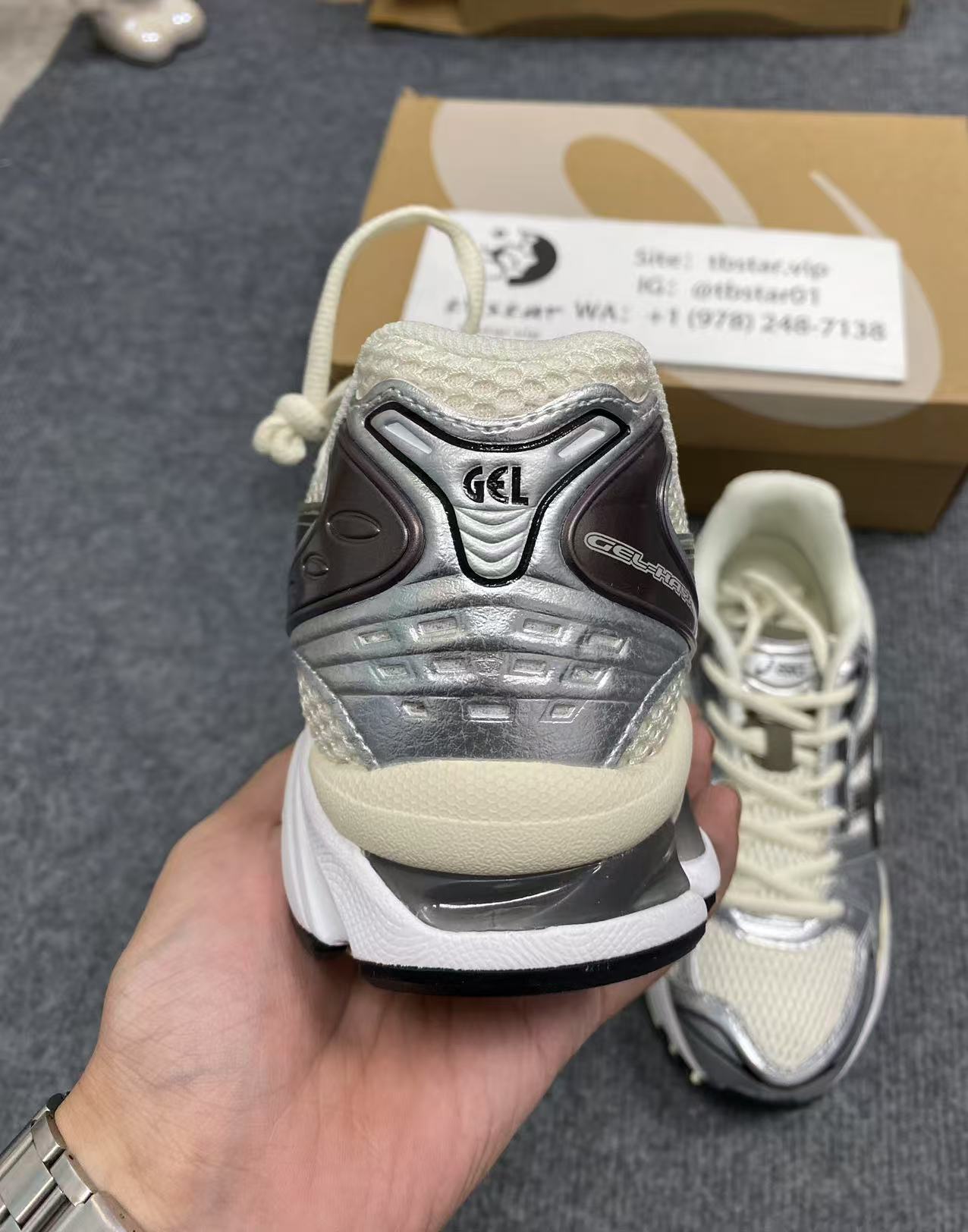 ASICS Gel Kayano 14 Silver Beige