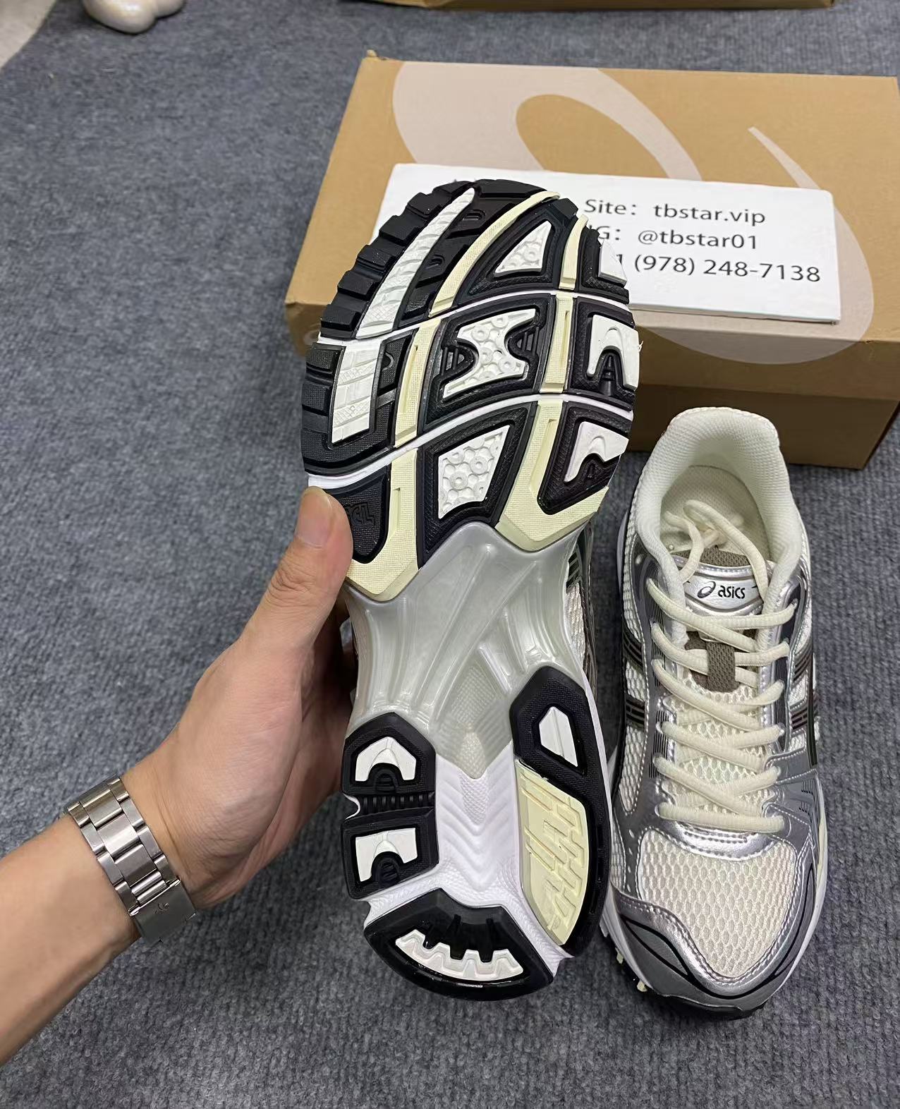 ASICS Gel Kayano 14 Silver Beige