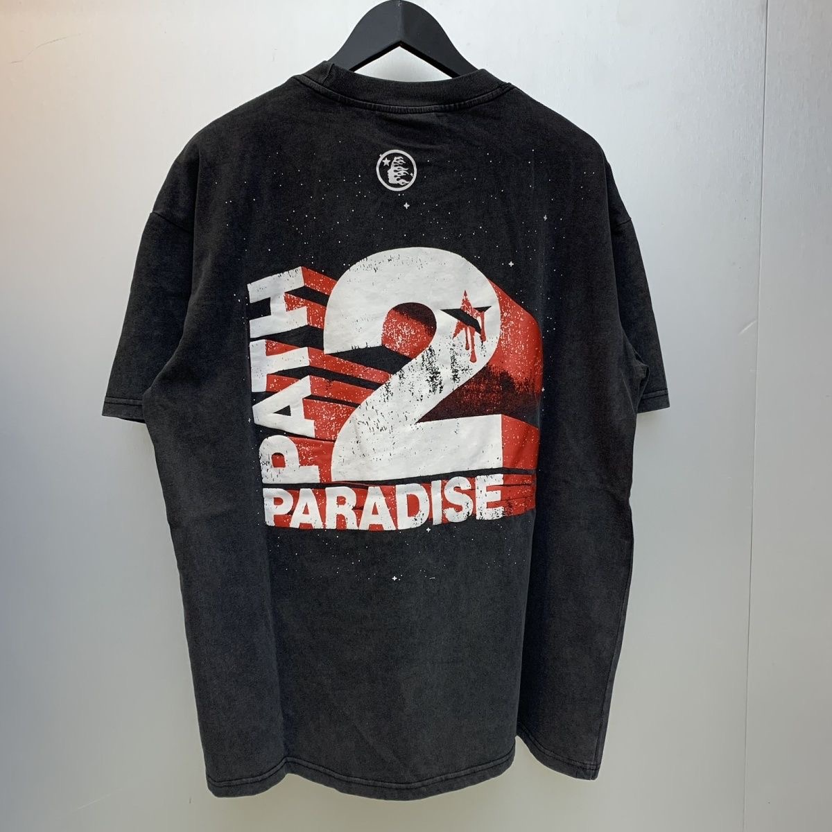 Hellstar washed black 2024 all rights reserved tee