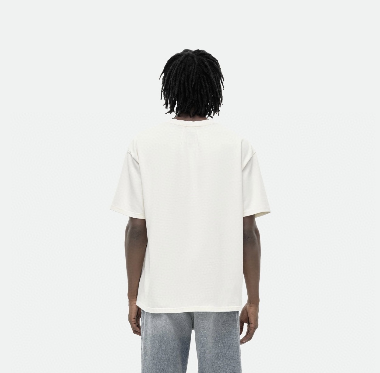 1:1 Rhude VE RI TAS LOGO Tee Beige