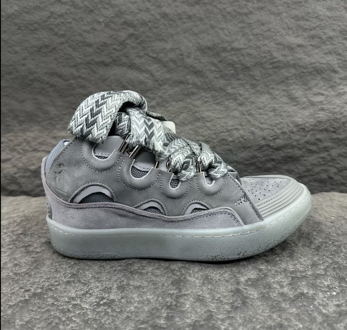 1:1 LANVIN Crub Sneaker Full Grey