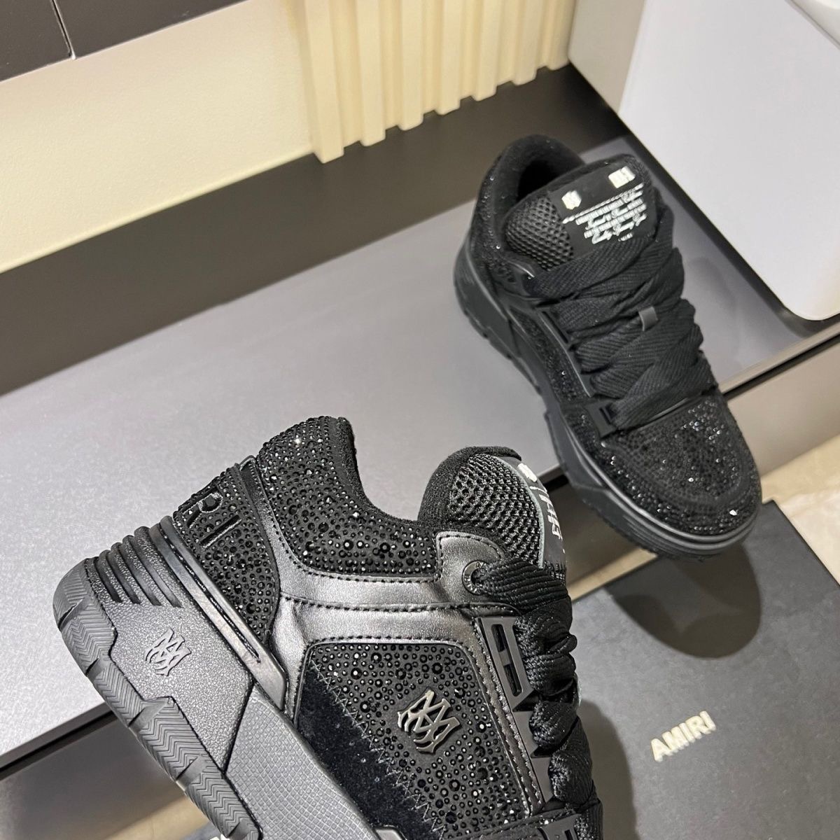 2025 new amiri men's trendy diamonds shoes