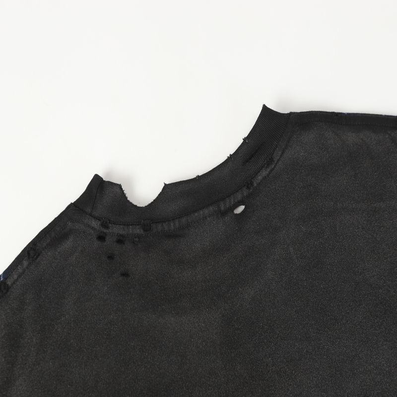 Vale liberty goddess portrait letter retro washed tee