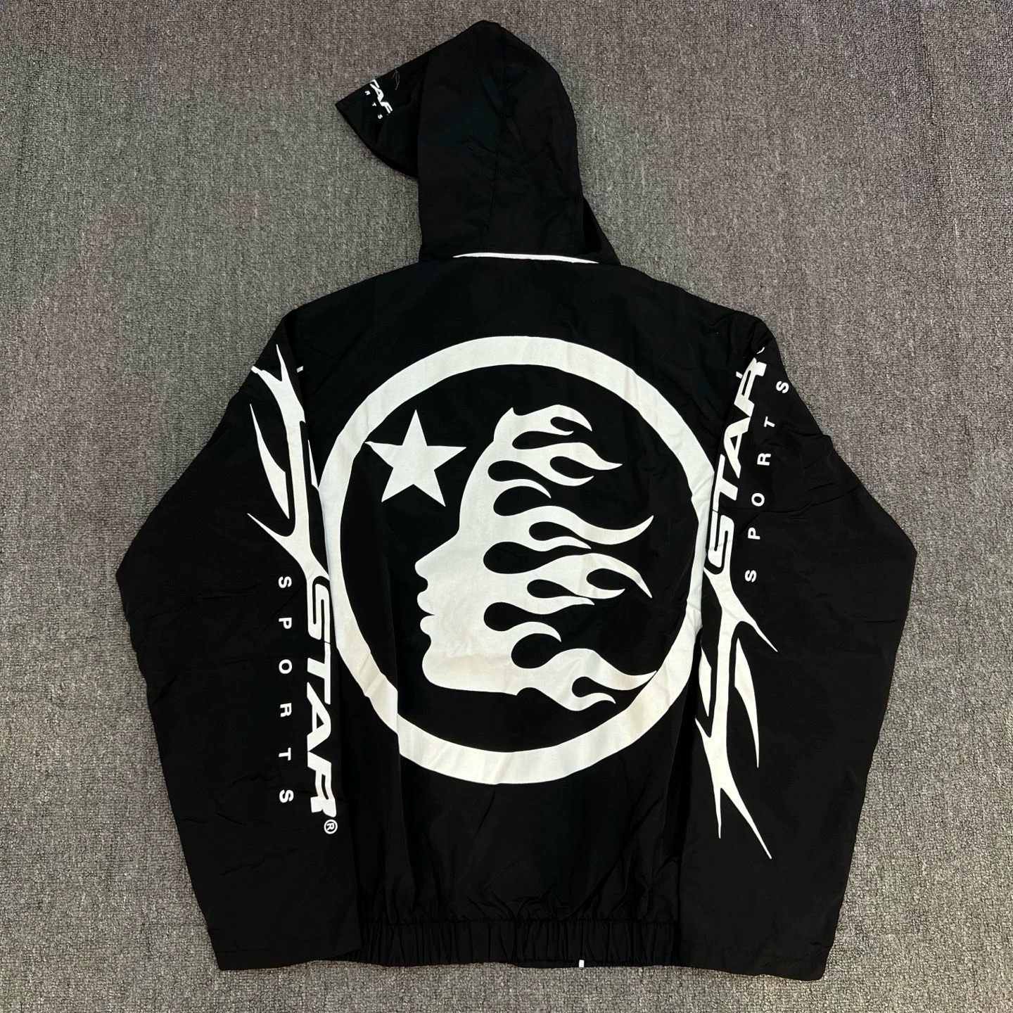 Hellstar Studios Zipper Jacket Hoodie or Pants or Set Black