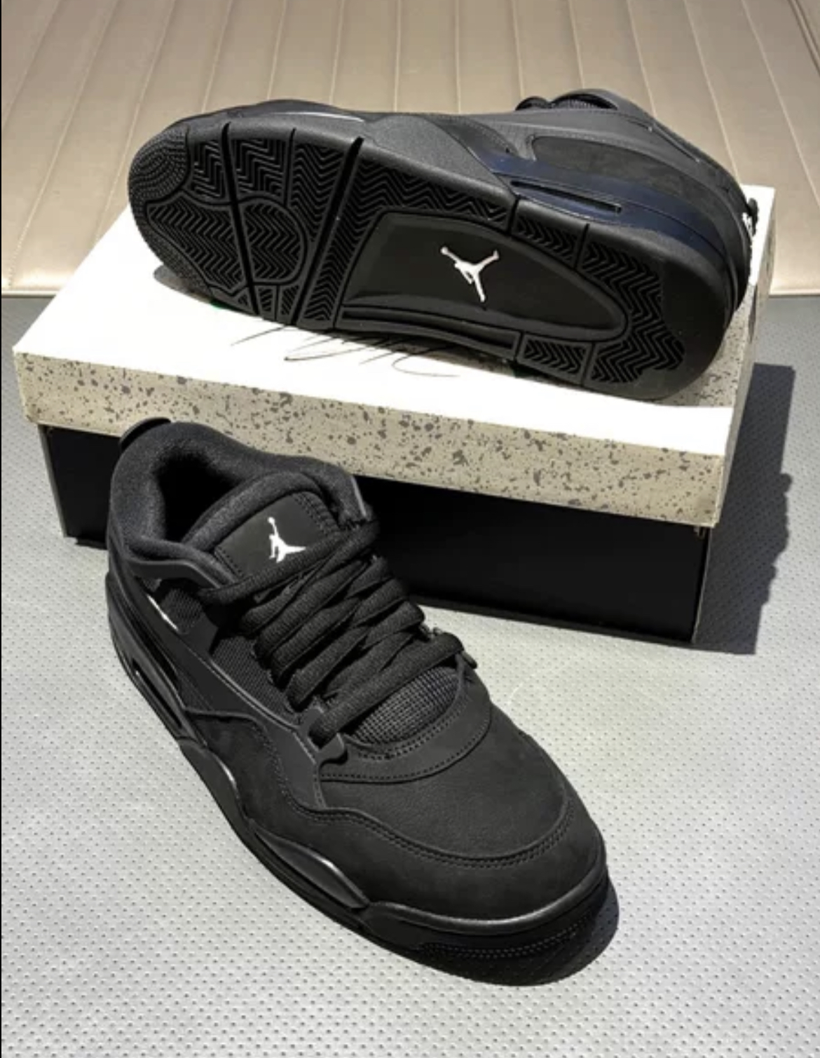 1:1 Air Jordan 4 RM Black Cat