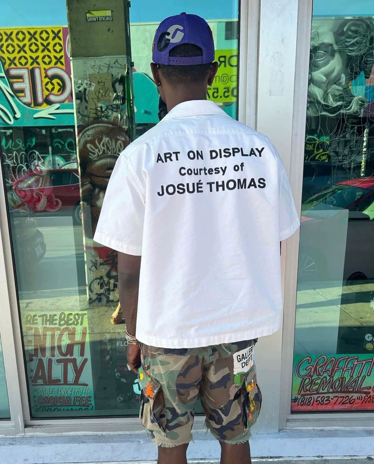 Gallery Dept Botton Short Sleeve Shirt 2 Colors