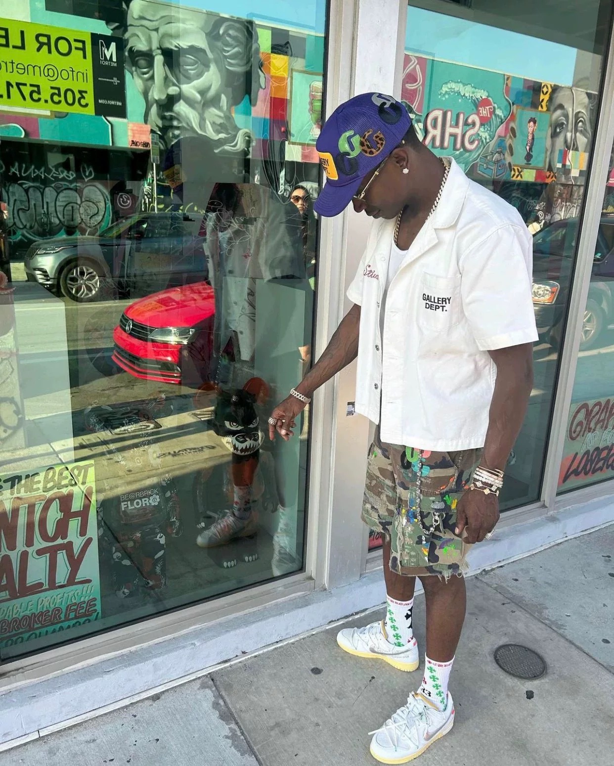 Gallery Dept Botton Short Sleeve Shirt 2 Colors