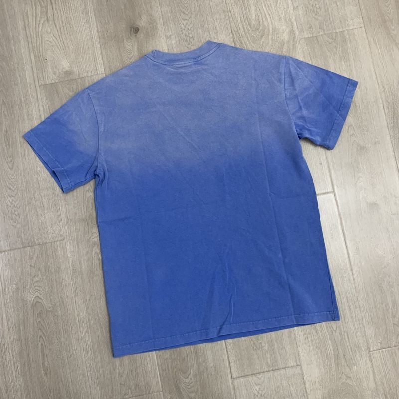 Vale Vintage Washed Blue Color Tee