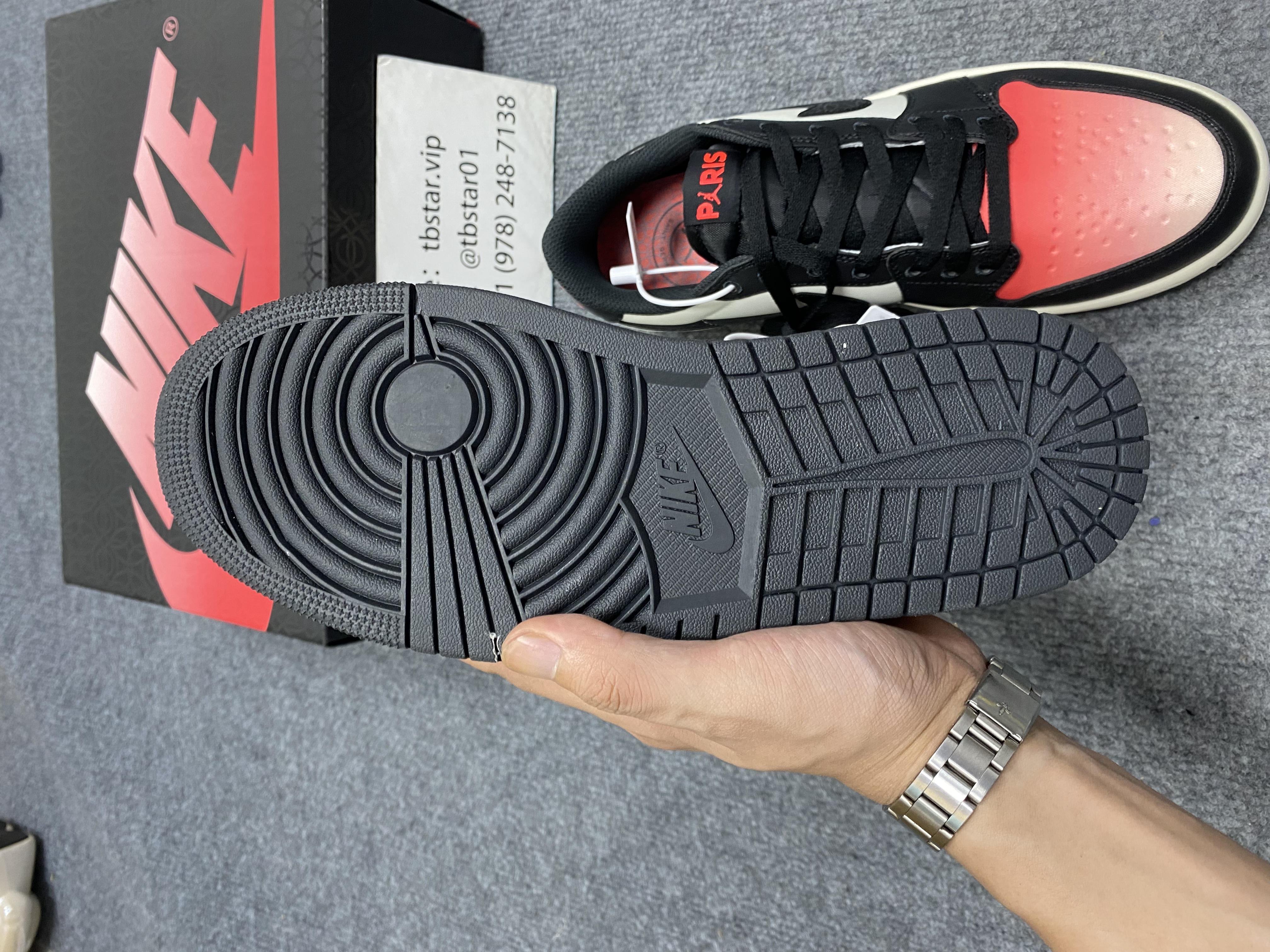 PSG & Air Jordan 1 Sneaker