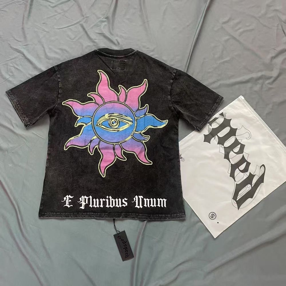 Godspeed UFO Tee Washed Black